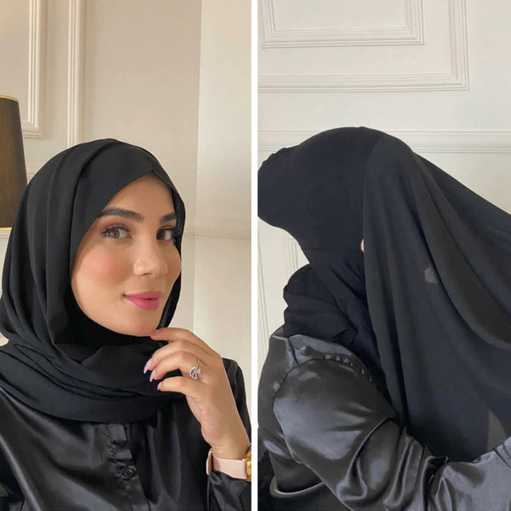 Chiffon Hijab cap